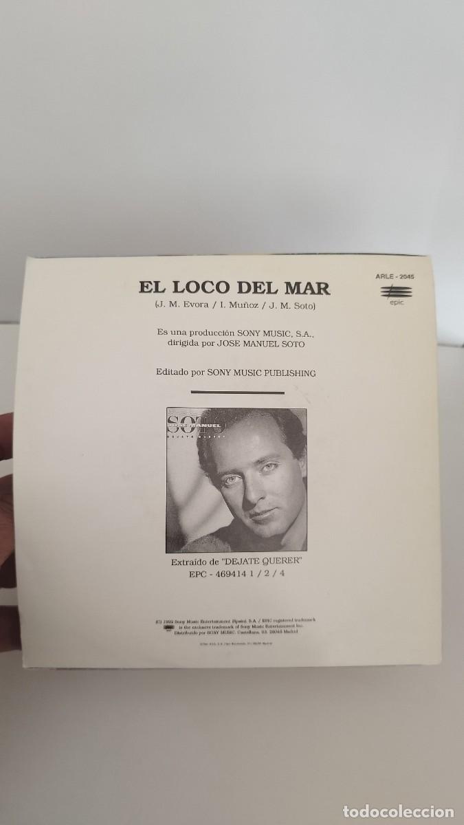 Discos de vinilo: Jos&eacute; Manuel Soto &ndash; El Loco Del Mar.Single 7&rdquo; - Foto 3