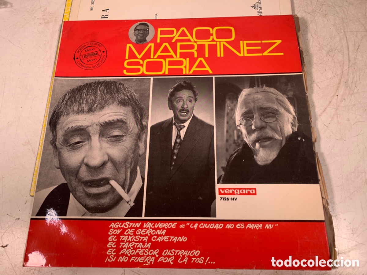 Discos de vinilo: 01_ Lp Paco Mart&iacute;nez Soria - Foto 1