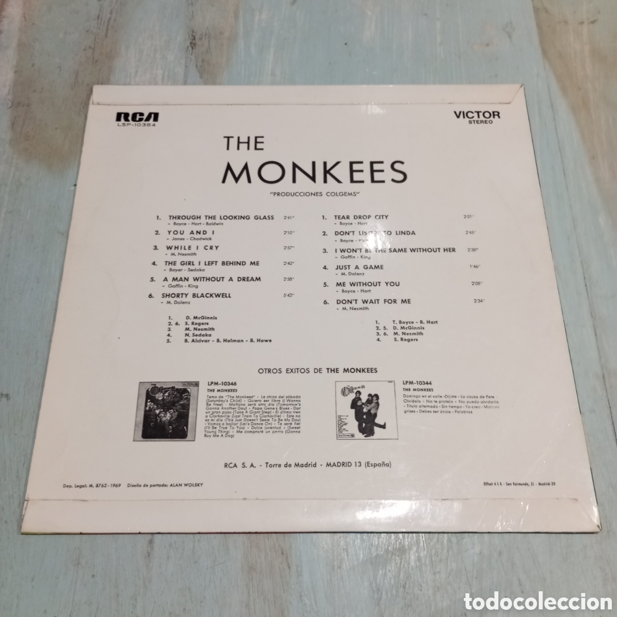 Discos de vinilo: THE MONKEES - INSTANT REPLAY - LP - Foto 2
