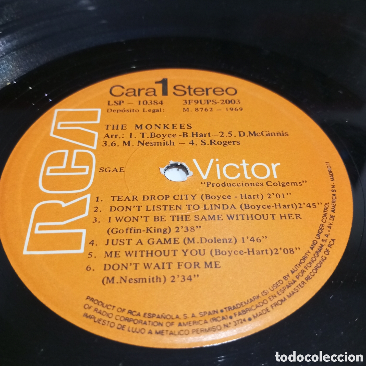 Discos de vinilo: THE MONKEES - INSTANT REPLAY - LP - Foto 3