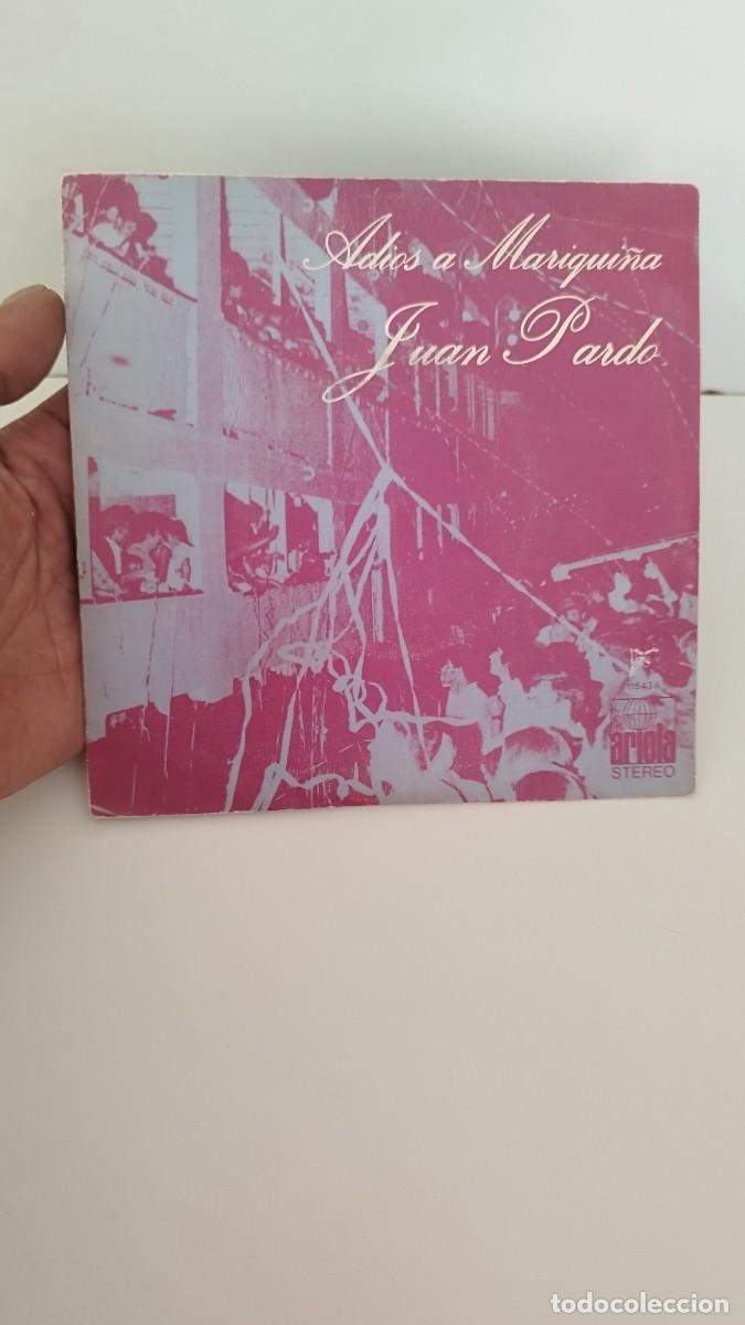 Discos de vinilo: Juan Pardo &ndash; Adios A Mariqui&ntilde;a.Single 7&rdquo; - Foto 1