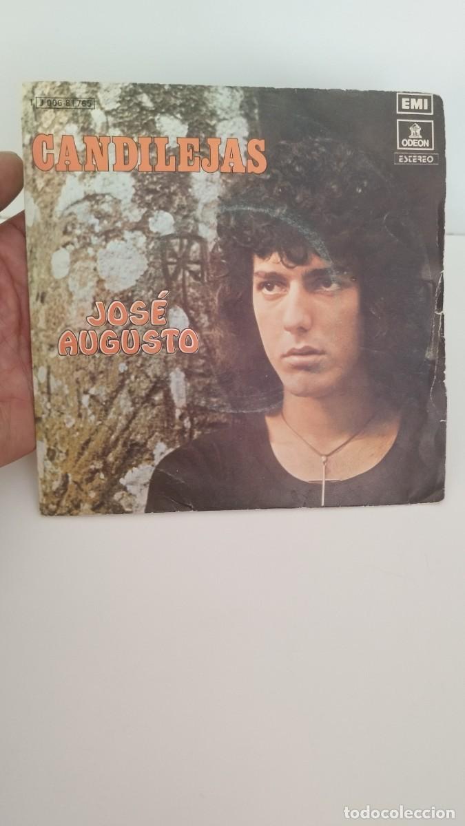 Discos de vinilo: Jos&eacute; Augusto &ndash; Candilejas.Single 7&rdquo; - Foto 1