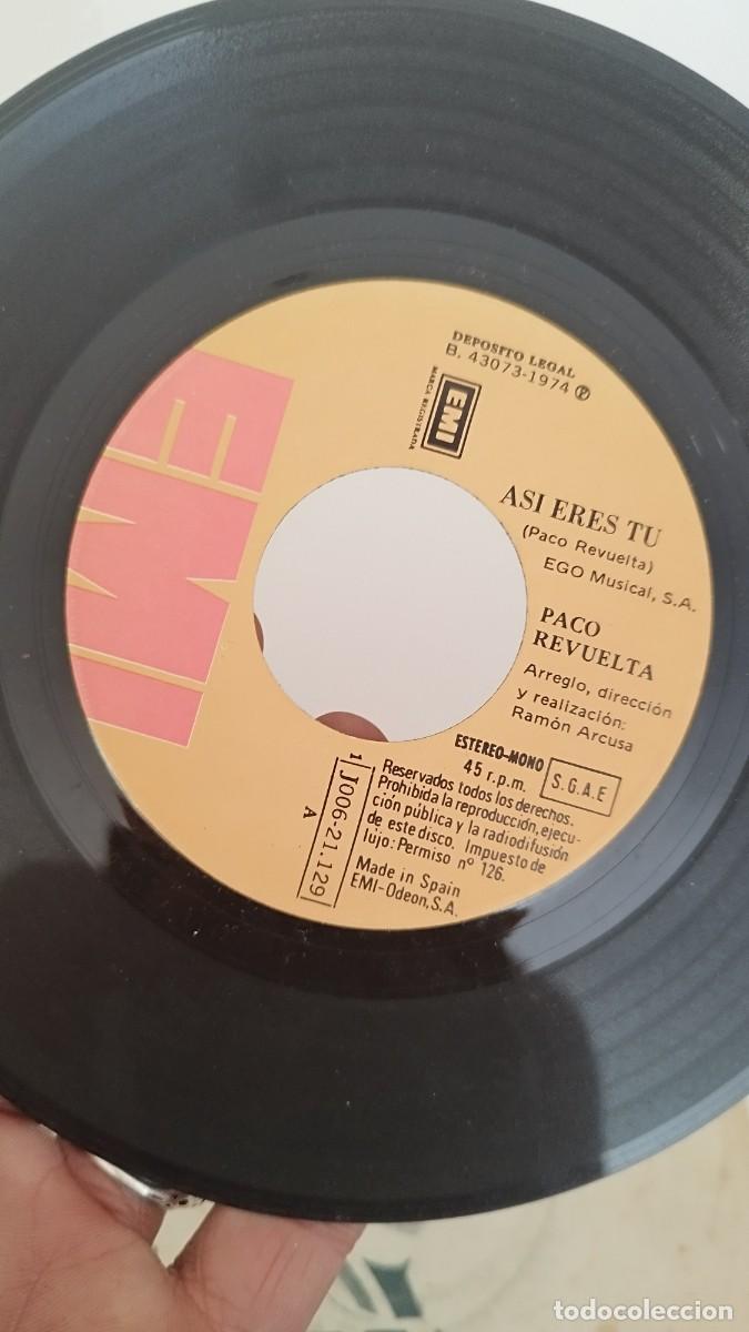 Discos de vinilo: Paco Revuelta &ndash; As&iacute; Eres T&uacute;.Single 7&rdquo; - Foto 2