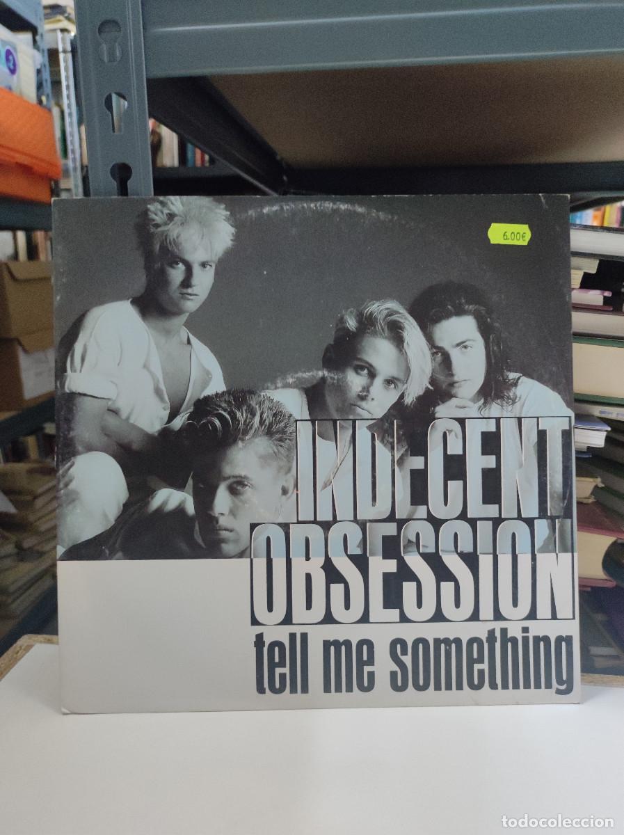 Discos de vinilo: Indecent Obsession &ndash; Tell Me Something - Foto 1