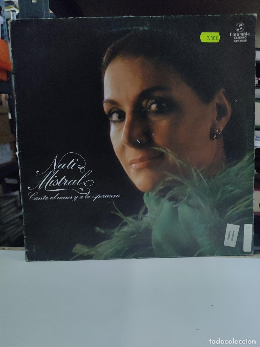 Discos de vinilo: Nati Mistral &ndash; Canta Al Amor Y A La Esperanza - Foto 1