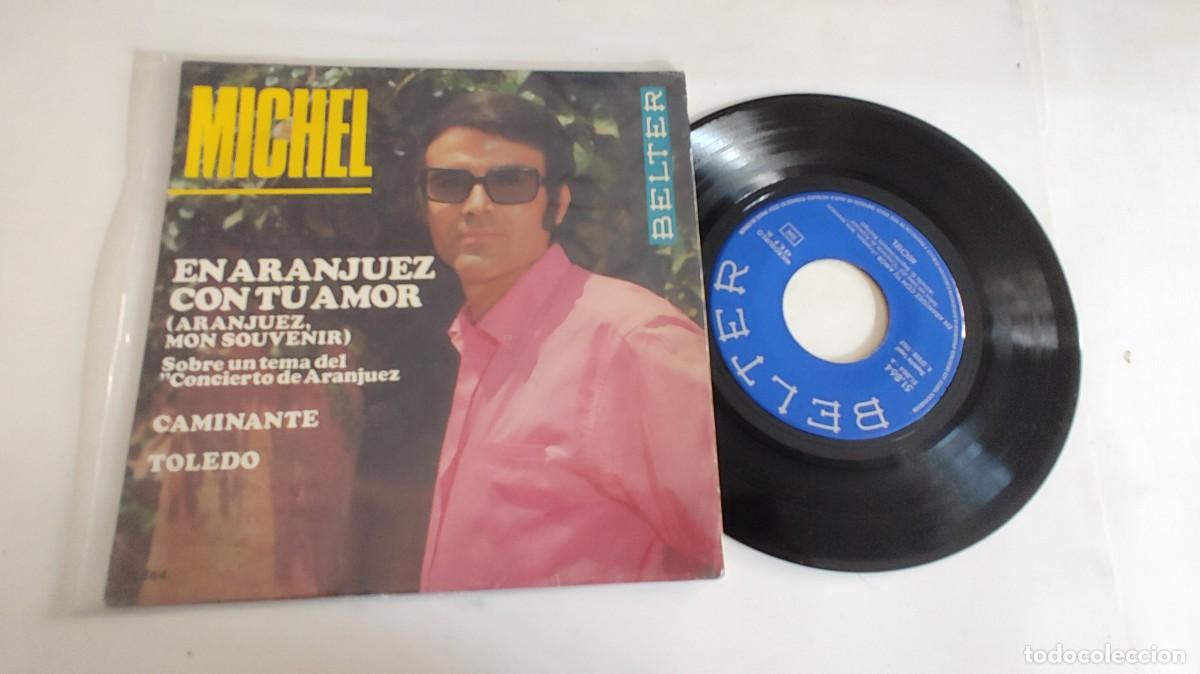 Discos de vinilo: MICHEL-EP EN ARANJUEZ CON TU AMOR +2 - Foto 1
