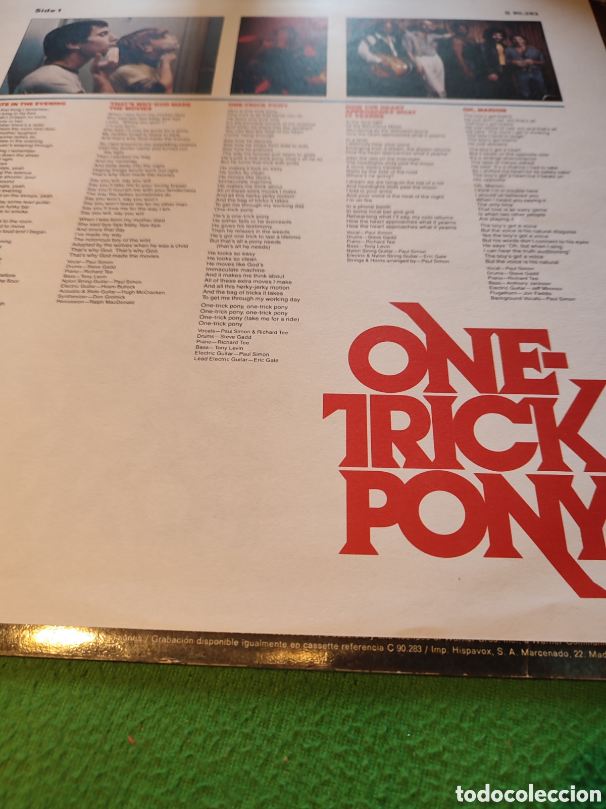 Discos de vinilo: Paul Simon - One trick pony - Foto 2