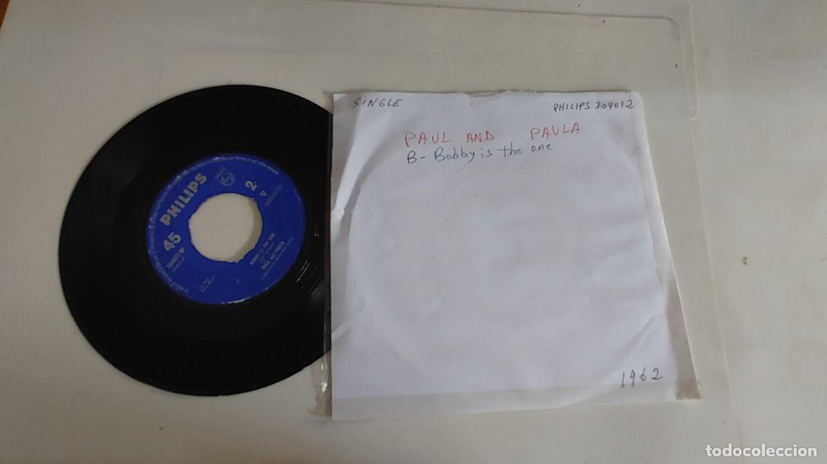 Discos de vinilo: PAUL AND PAULA-SINGLE HEY PAULA-SIN FUNDA - Foto 2