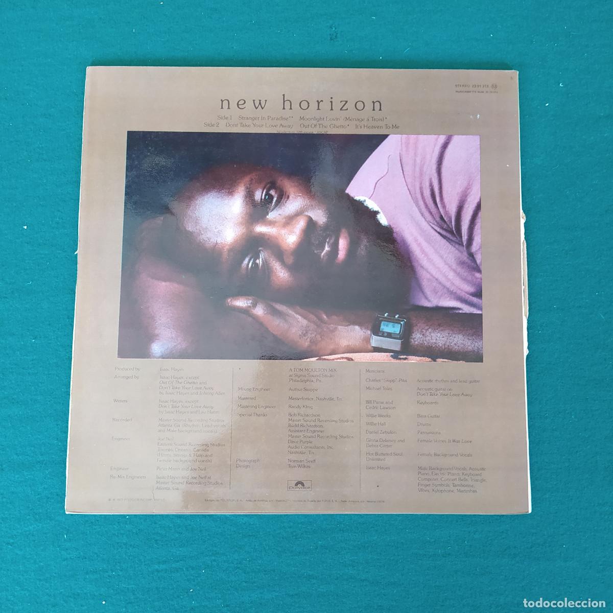 Discos de vinilo: Isaac Hayes &ndash; New Horizon - Foto 2