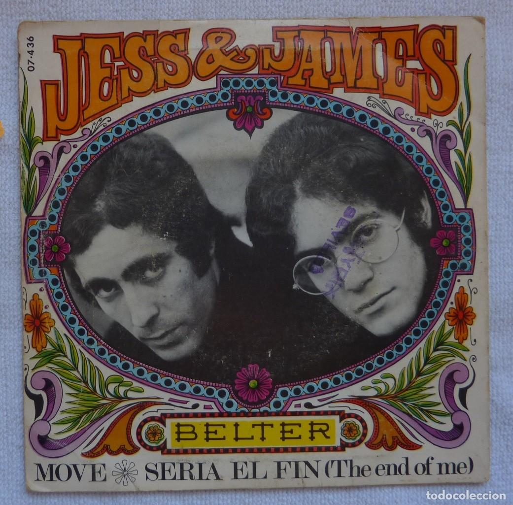 Discos de vinilo: JESS & JAMES // MOVE // 1969// SINGLE - Foto 2