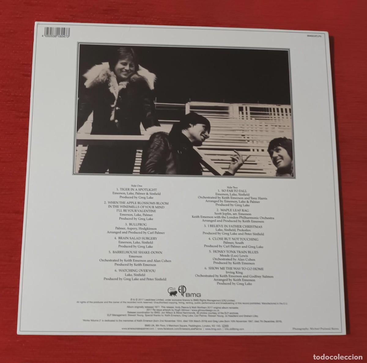 Discos de vinilo: EMERSON LAKE & PALMER - WORKS VOLUME 2 - LP - Foto 2