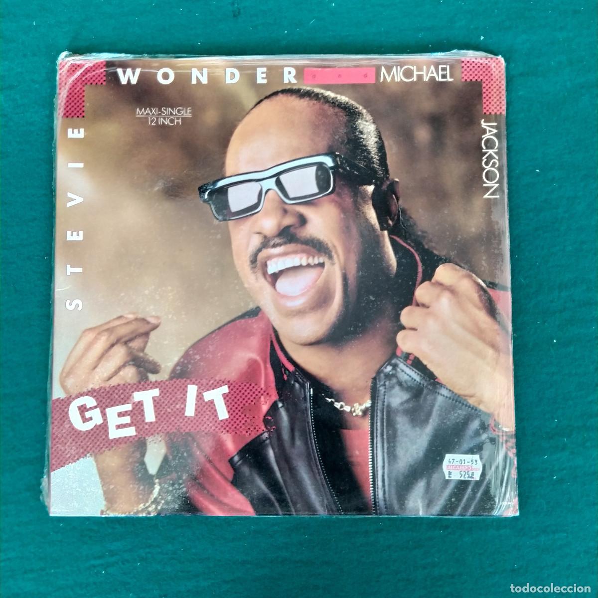 Discos de vinilo: Stevie Wonder And Michael Jackson &ndash; Get It - Foto 1