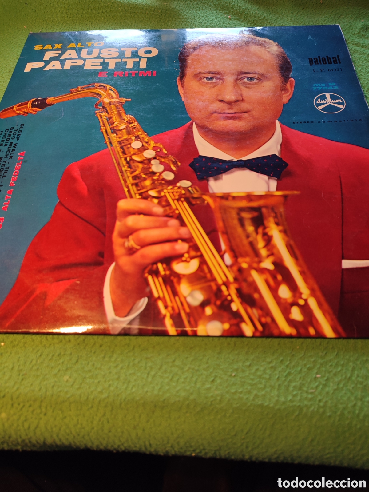 Discos de vinilo: Fausto Papetti - Sax Alto e Ritmi - Foto 1
