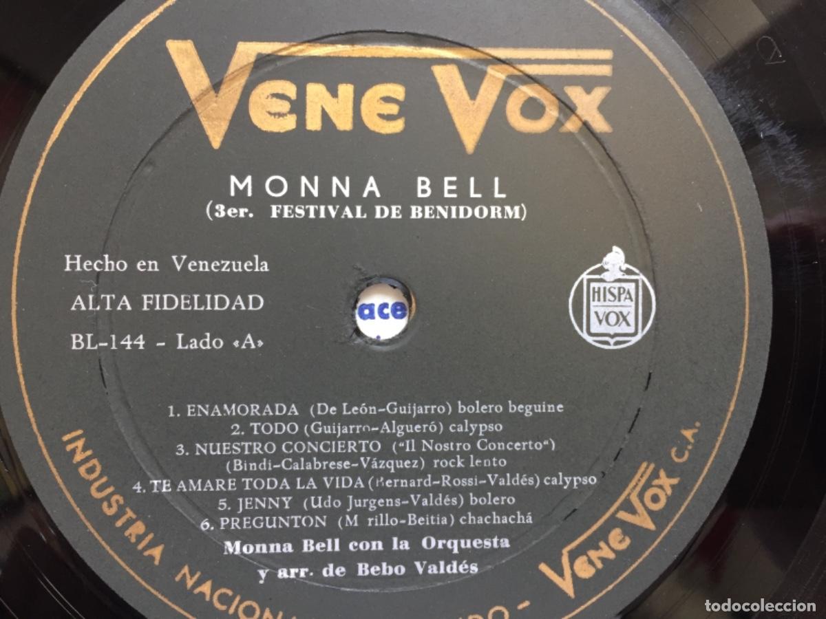 Discos de vinilo: MONNA BELL. Si me quereis. (vinilo lp ) - Foto 4