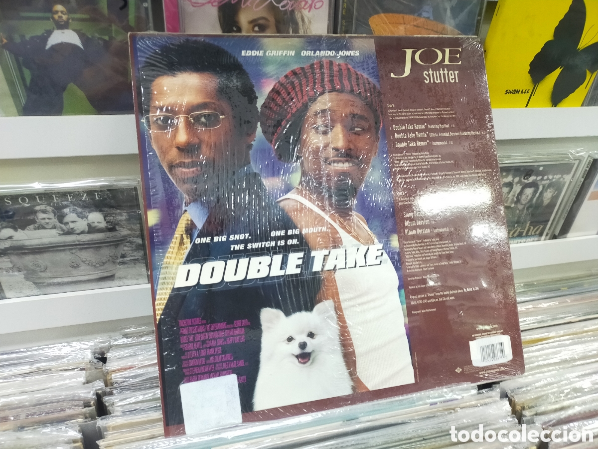 Discos de vinilo: Joe stutter maxi double take remix 2000 - Foto 2