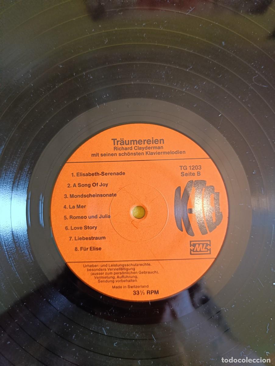 Discos de vinilo: Disco de vinilo Richard Clayderman &ndash; Tr&auml;umereien - Foto 7