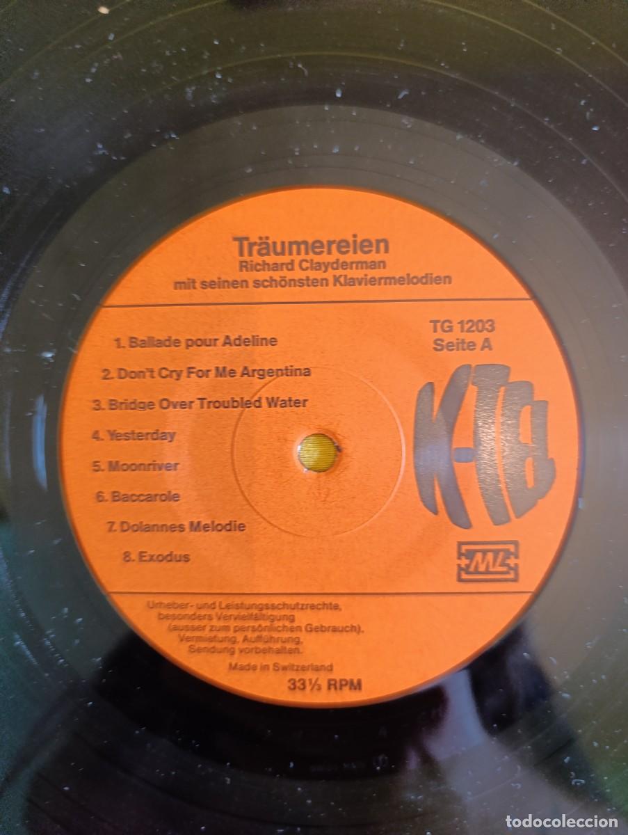Discos de vinilo: Disco de vinilo Richard Clayderman &ndash; Tr&auml;umereien - Foto 8