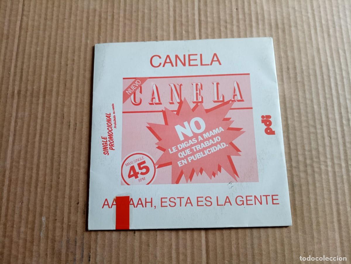 Discos de vinilo: CANELA - NO LE DIGAS A MAMA SINGLE 1985 - Foto 1