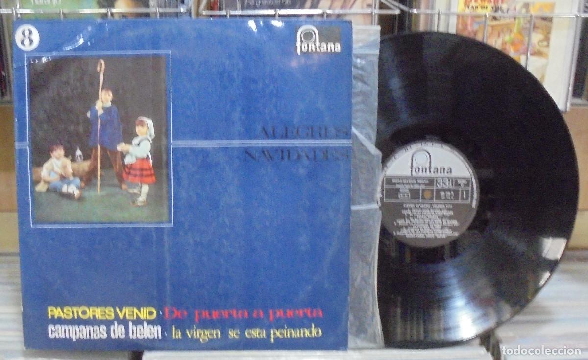 Discos de vinilo: Alegres navidades (villancicos). Fontana 1967 -- LP