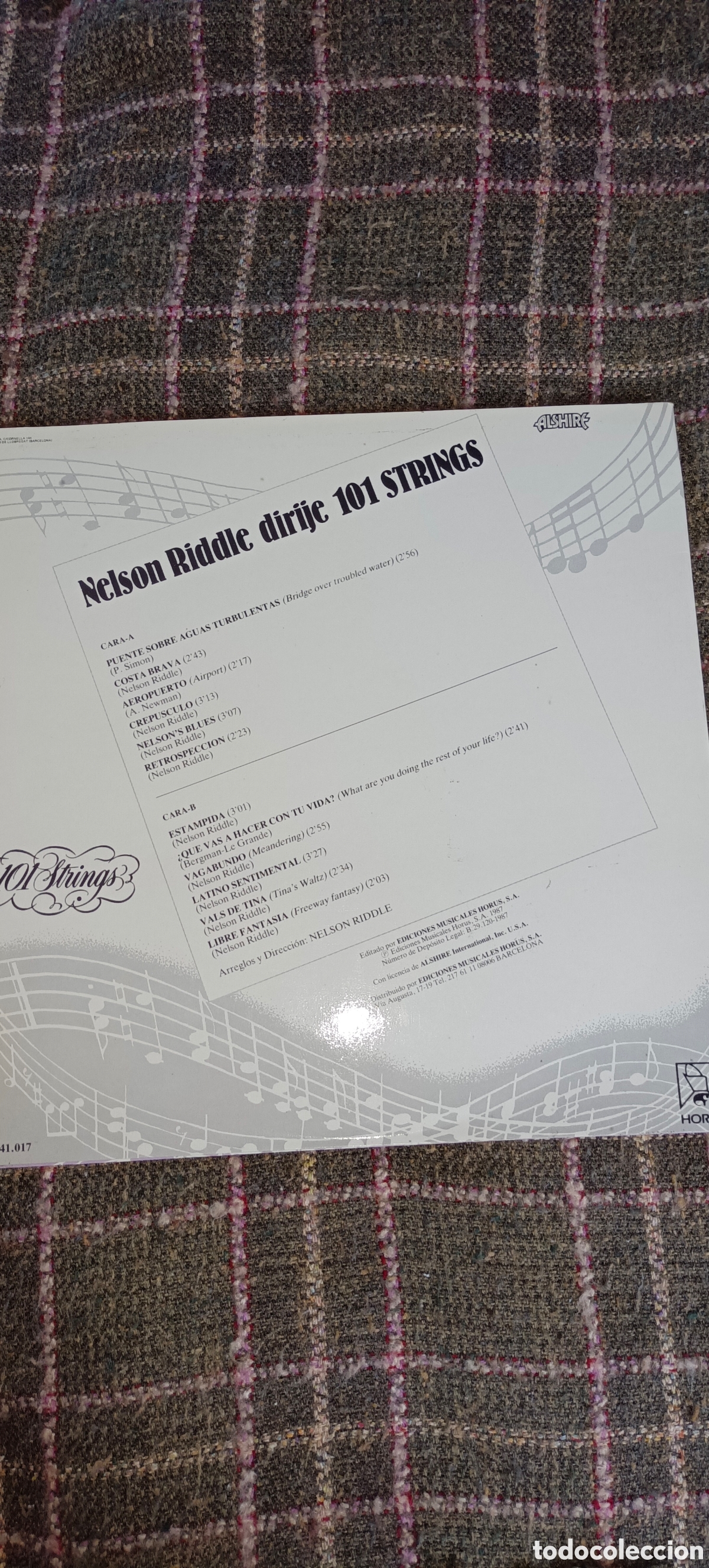 Discos de vinilo: Nelson Riddle dirige 101 strings - Foto 2