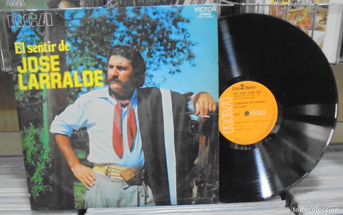 Discos de vinilo: El sentir de Jos&eacute; Larralde. RCA 1972 -- LP - Foto 1