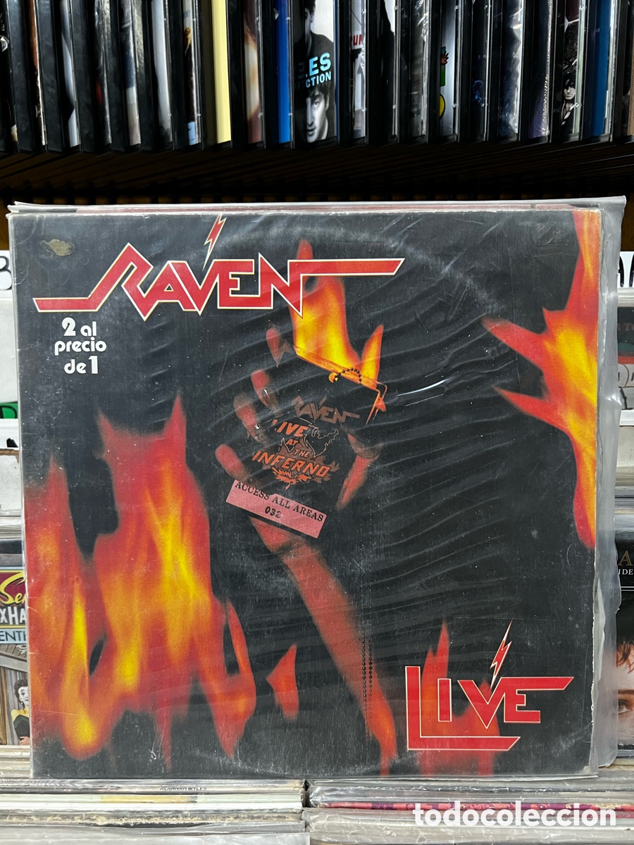 Discos de vinilo: Raven Live at the inferno - Foto 1
