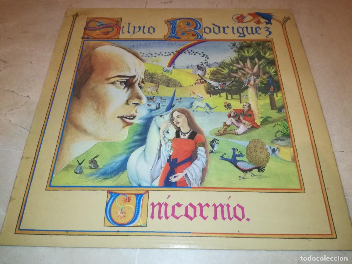 Discos de vinilo: SILVIO RODRIGUEZ-UNICORNIO-ORIGINAL 1982 - Foto 1