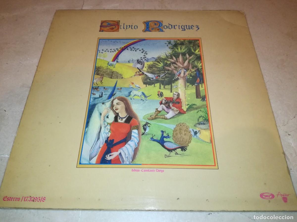 Discos de vinilo: SILVIO RODRIGUEZ-UNICORNIO-ORIGINAL 1982 - Foto 2