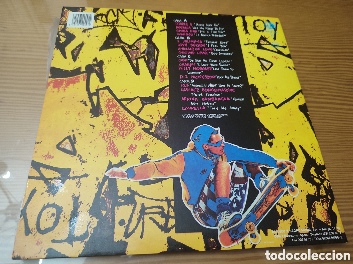 Discos de vinilo: Doble disco vinilo Skate Board 4 ,como nuevo - Foto 2