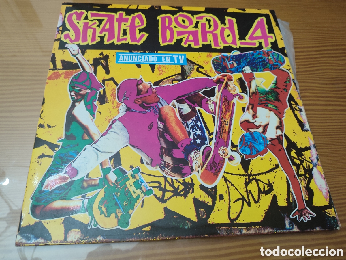 Discos de vinilo: Doble disco vinilo Skate Board 4 ,como nuevo - Foto 1