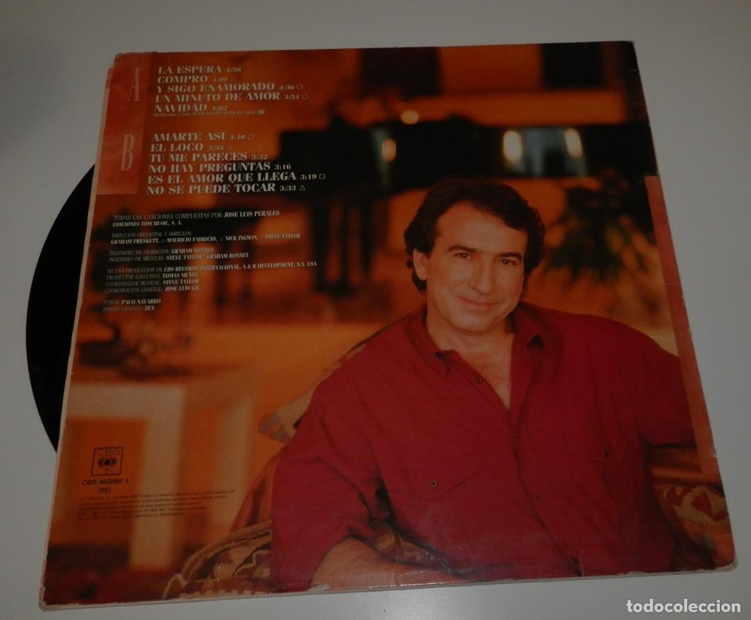 Discos de vinilo: DISCO LP DE VINILLO DE JOS&Eacute; LUIS PERALES - Foto 2