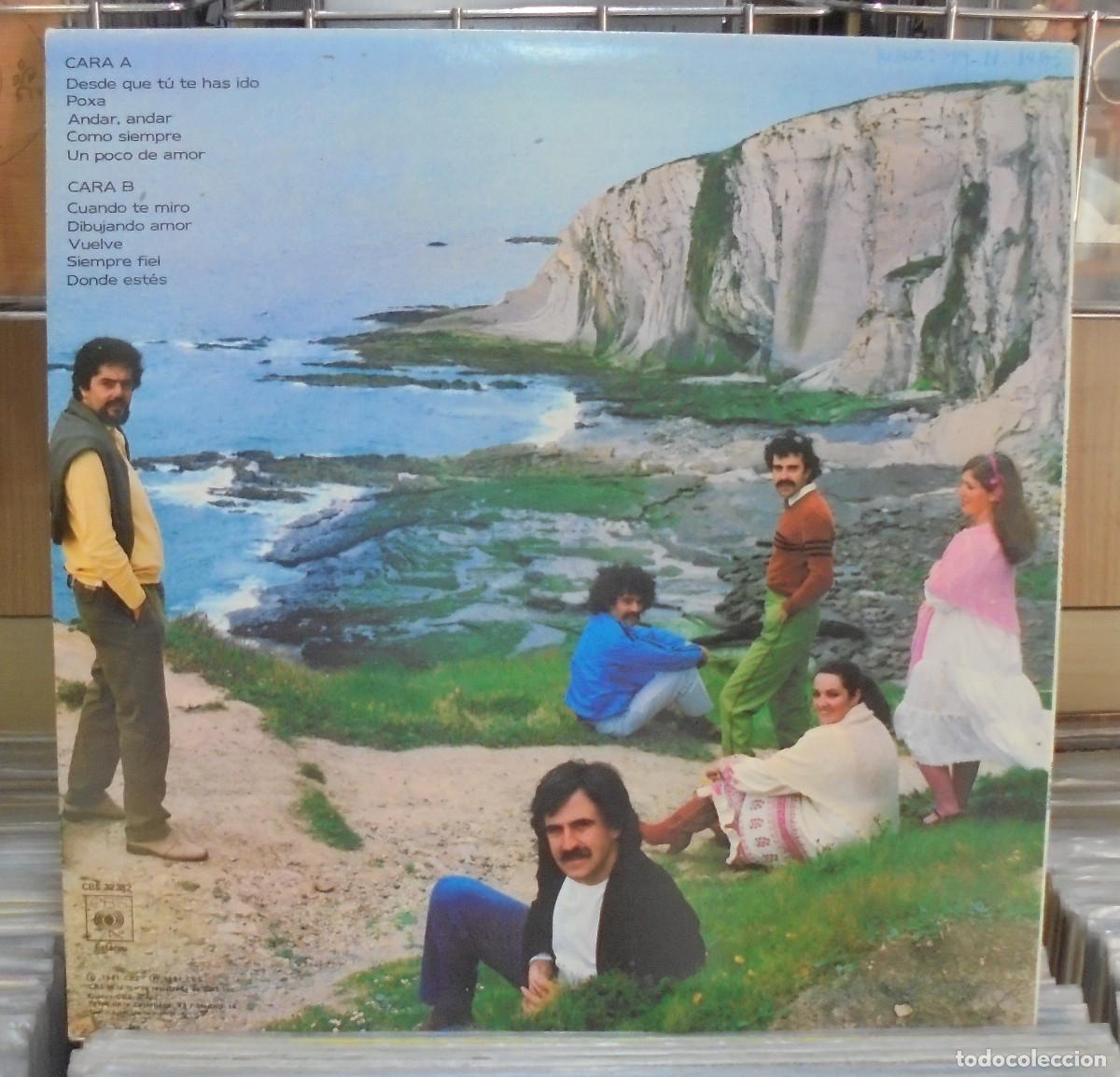 Discos de vinilo: Mocedades. Desde que tu te has ido. CBS 1981 -- LP - Foto 2
