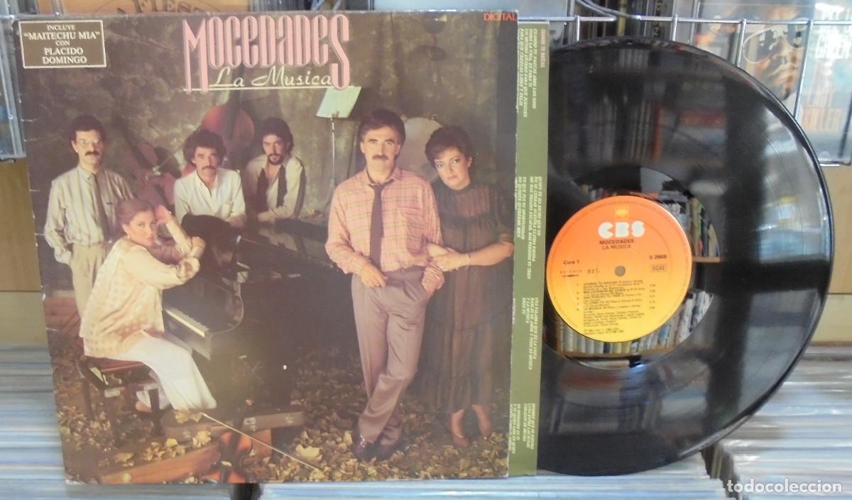 Discos de vinilo: Mocedades. La m&uacute;sica. CBS 1983 -- LP - Foto 1