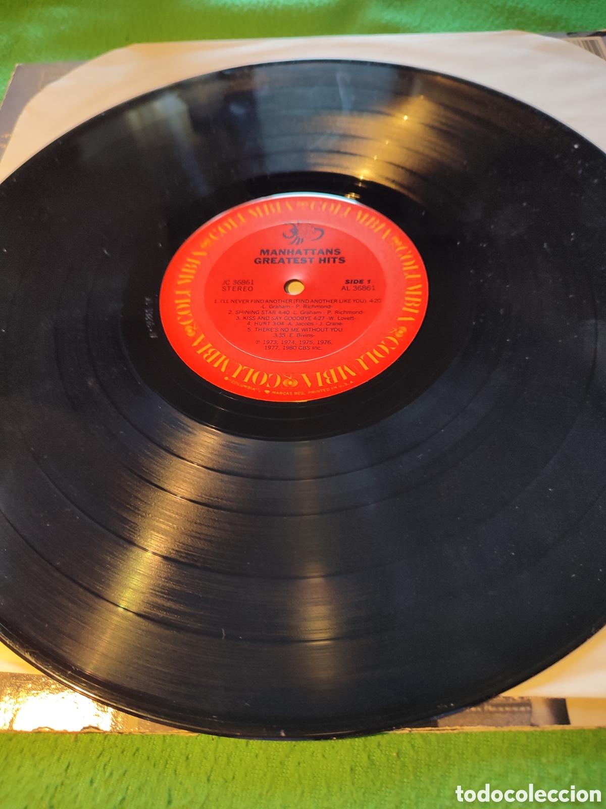 Discos de vinilo: Manhattans - Greatest hits - Foto 3