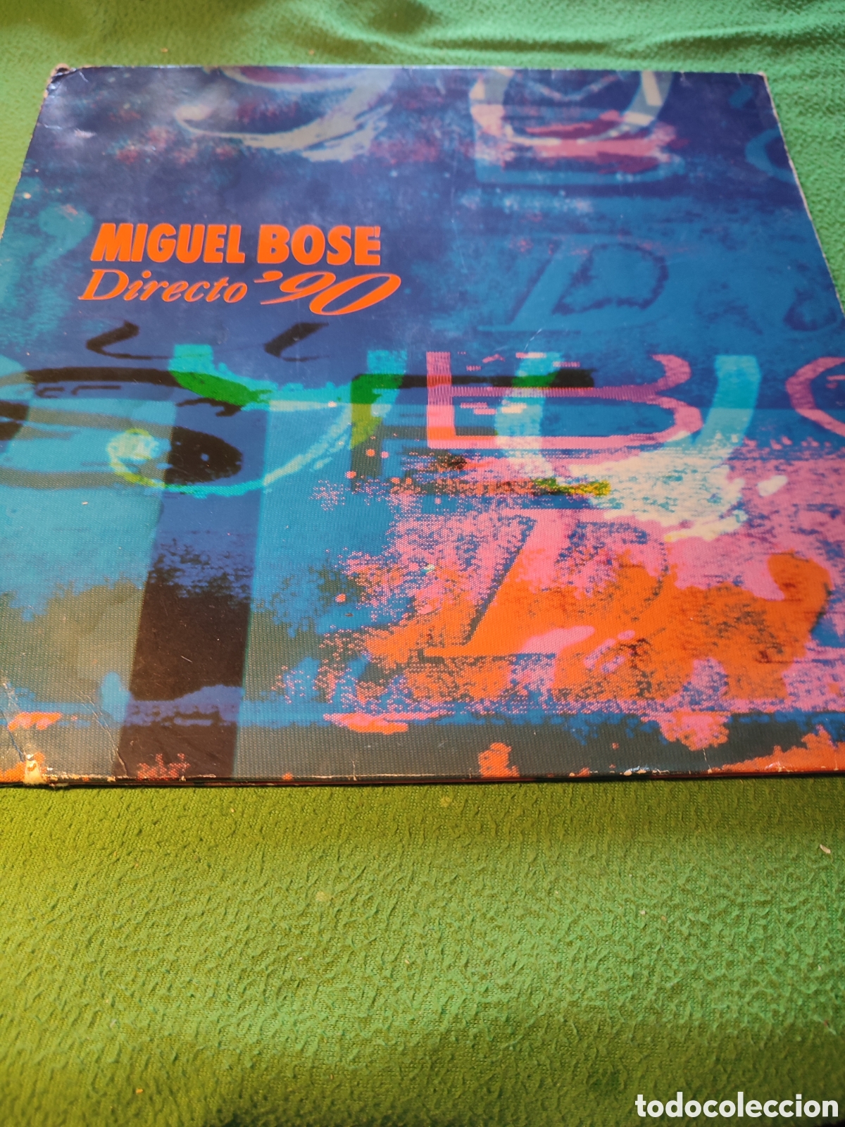 Discos de vinilo: Miguel Bos&eacute; - Directo 90,s 2Lps - Foto 1