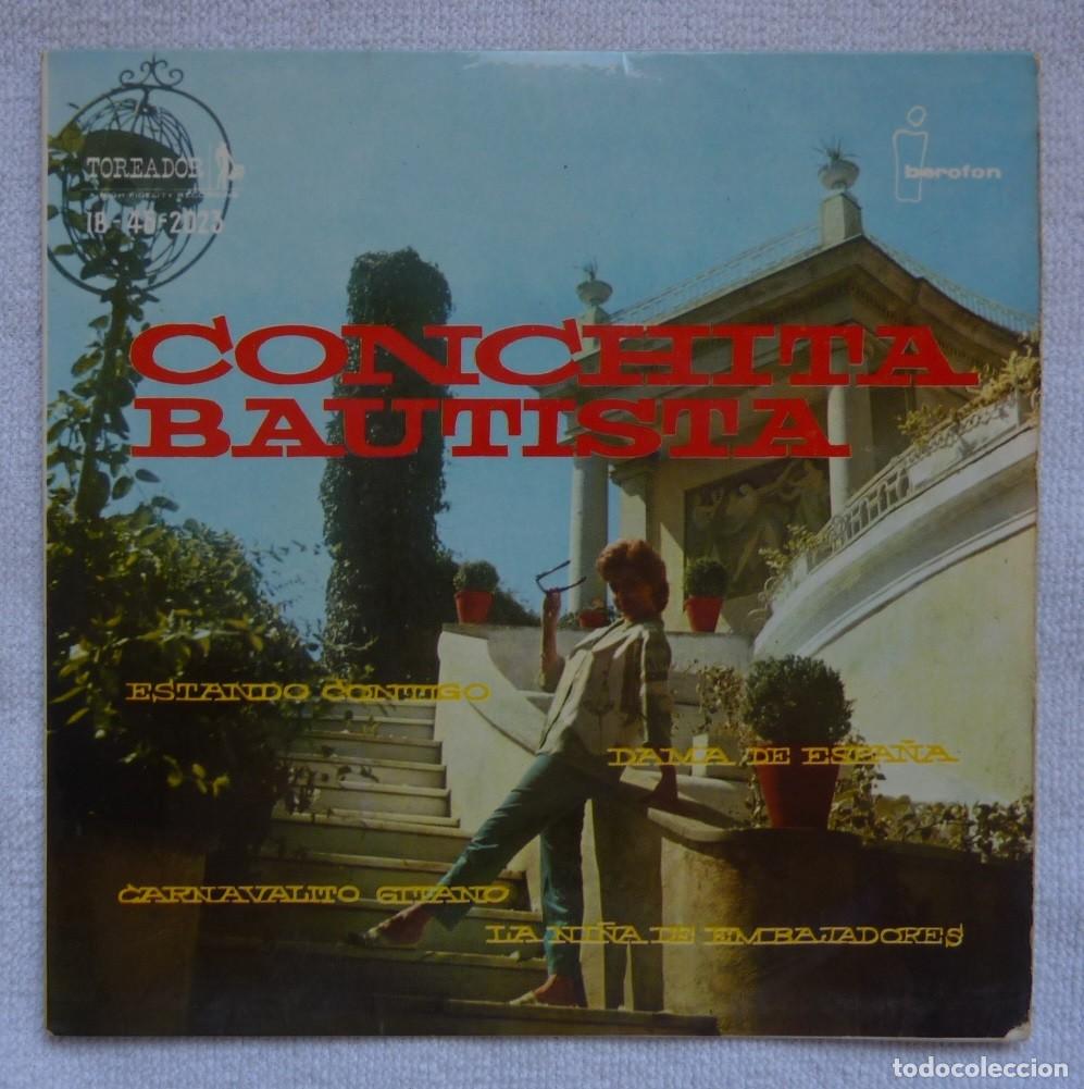 Disques de vinyle: CONCHITA BAUTISTA // ESTANDO CONTIGO+3 // 1961 // EP
