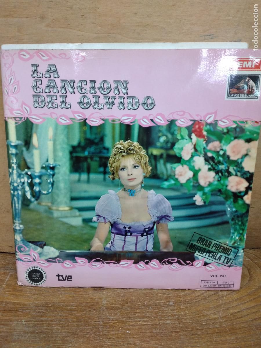 Discos de vinilo: LA CANCION DEL OLVIDO - LP EMI CON LIBRETO. - Foto 1