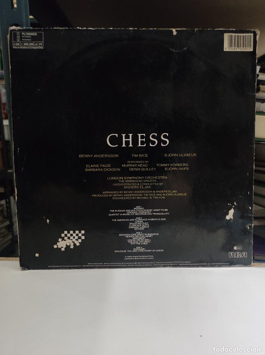 Discos de vinilo: Benny Andersson &middot; Tim Rice &middot; Bj&ouml;rn Ulvaeus &ndash; Chess - Foto 2