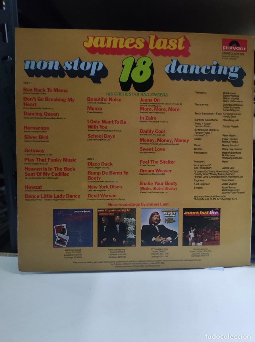Discos de vinilo: James Last &ndash; Non Stop Dancing 18 - Foto 2