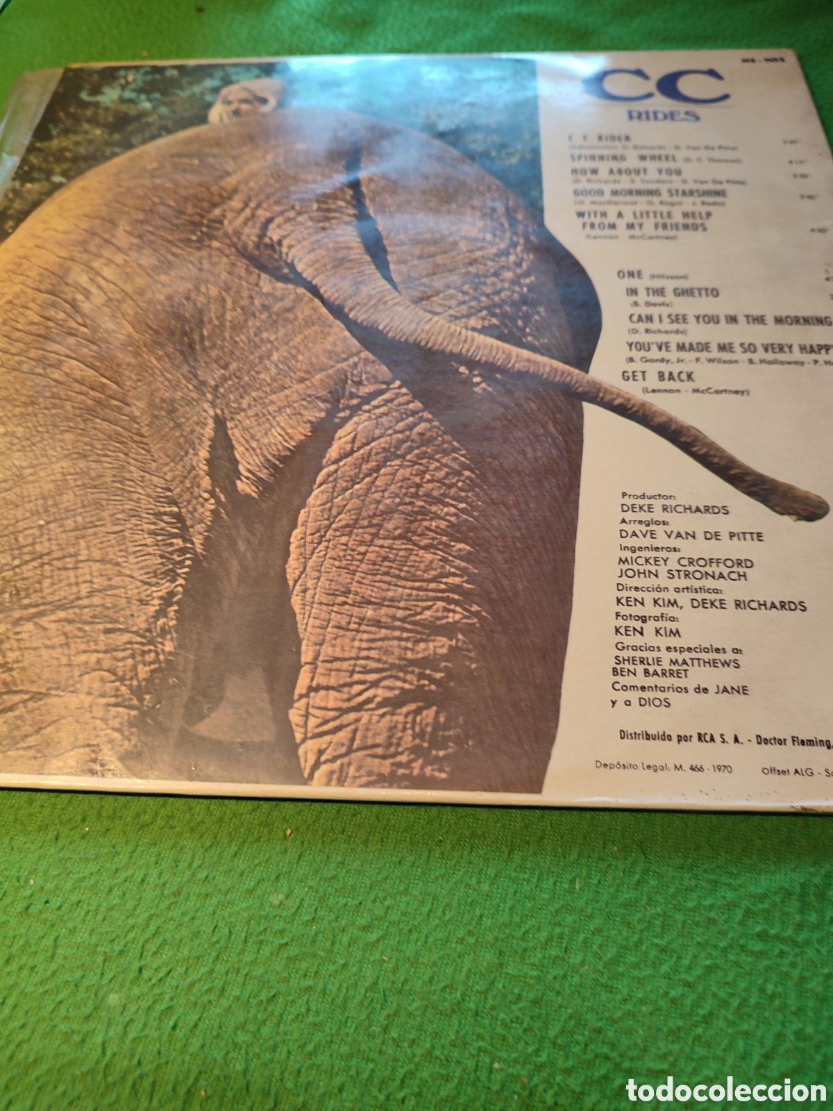 Discos de vinilo: CC Rides - Same Vinilo Lp - Foto 3