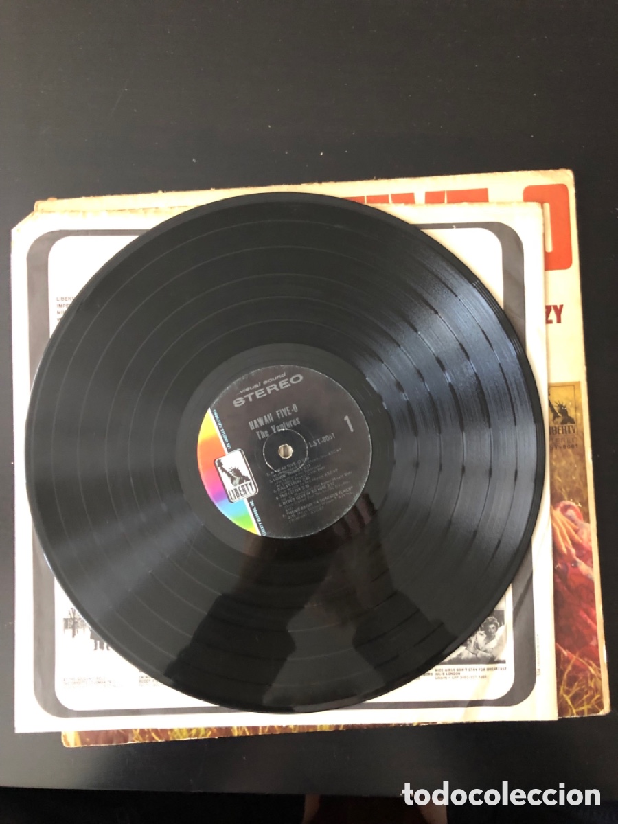 Discos de vinilo: The Ventures Hawaii five-o Lp - Foto 3