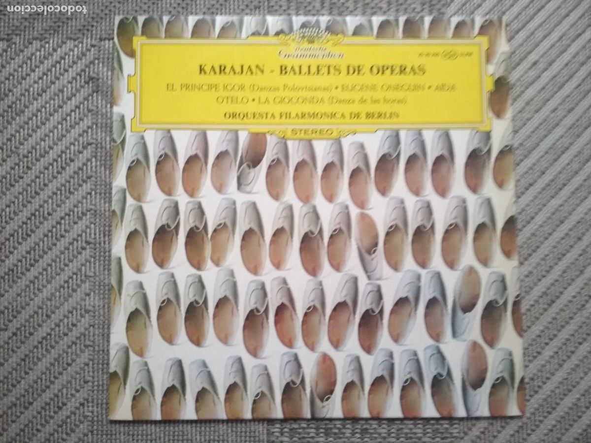 Discos de vinilo: Karajan - Orquesta Filarm&oacute;nica De Berl&iacute;n &ndash; Ballets De Operas,1978 - Foto 2