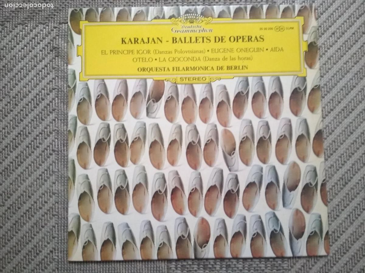 Discos de vinilo: Karajan - Orquesta Filarm&oacute;nica De Berl&iacute;n &ndash; Ballets De Operas,1978 - Foto 1