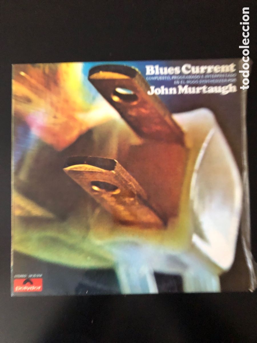 Discos de vinilo: John Murtaugh Blues current compuesto programador e interpretado en el moog synthetizer - Foto 1