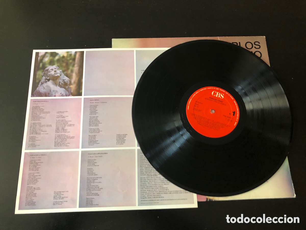 Discos de vinilo: Carlos Cano Quedate con la copla Lp - Foto 3