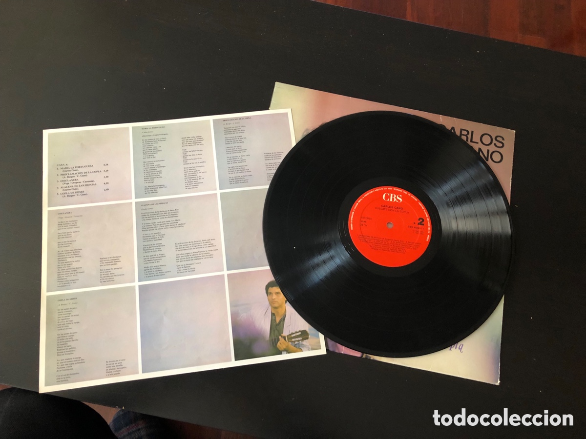Discos de vinilo: Carlos Cano Quedate con la copla Lp - Foto 4