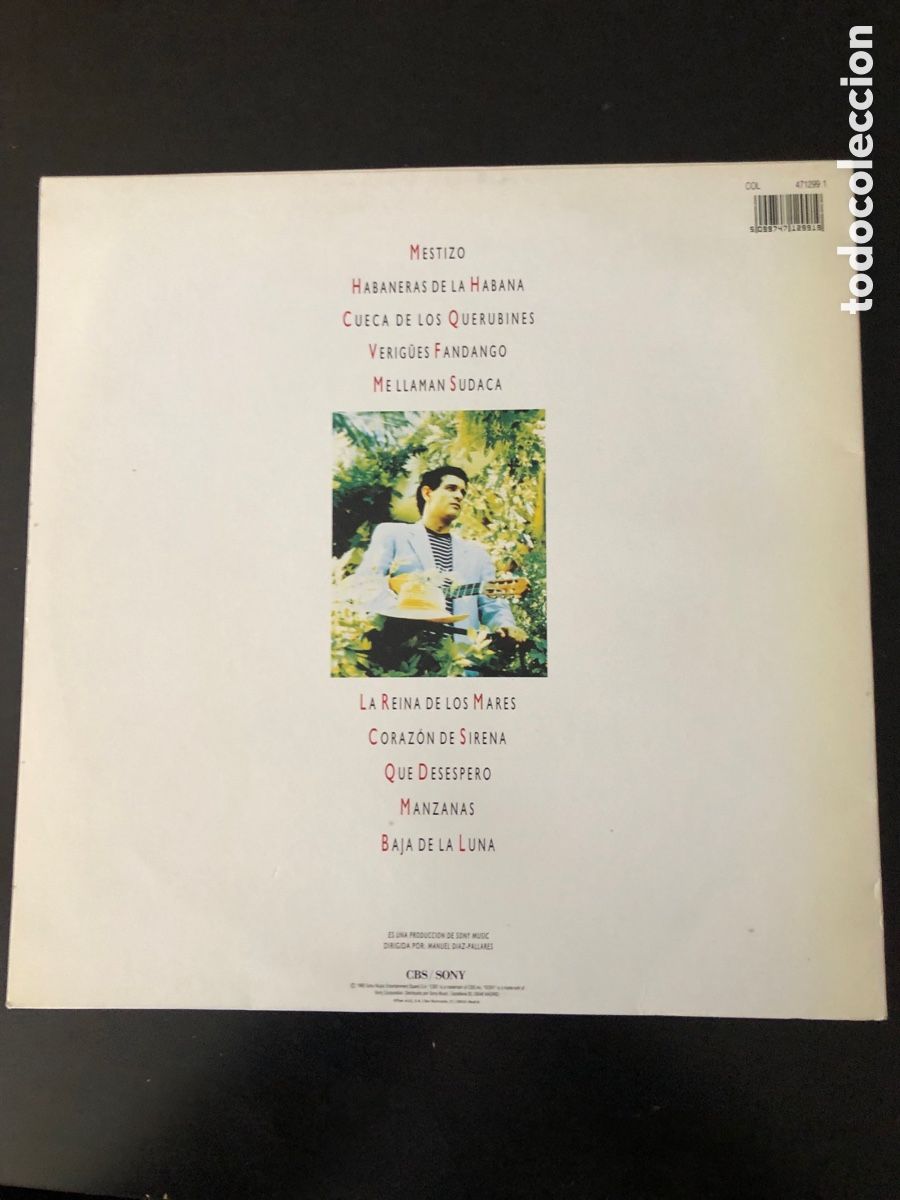 Discos de vinilo: Carlos Cano Mestizo Lp - Foto 2