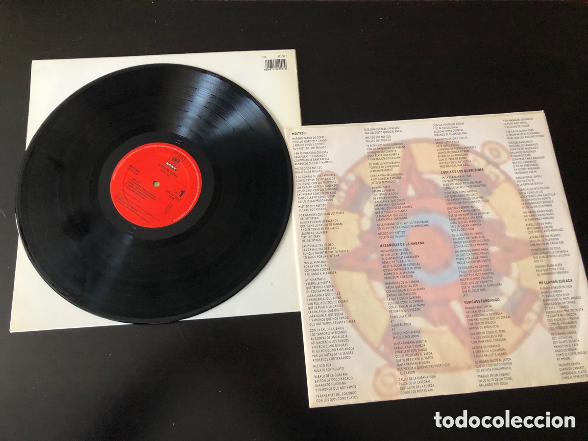 Discos de vinilo: Carlos Cano Mestizo Lp - Foto 3