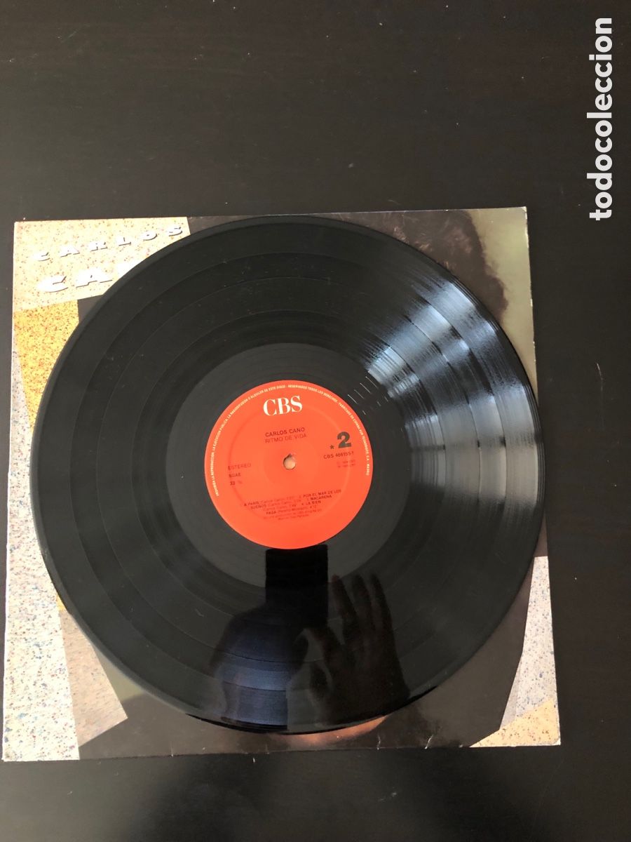 Discos de vinilo: Carlos Cano Ritmo de vida Lp - Foto 4