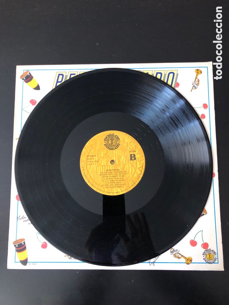 Discos de vinilo: Perez Prado y su orquesta. El rey del mambo Lp - Foto 4